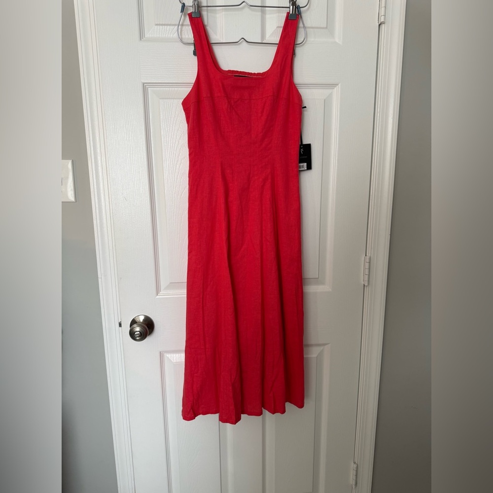 Simply Vera VeraWang Sleeveless Red Maxi Dress, XS, NWT